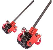 Лебедка ручная рычажная ЛР 0,63 г/п 0,63т, канатоемкость 9м