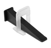 Комплект зажим + клин для системы выравнивания плитки СВП Ворота, 250/250 шт. в коробе// Matrix