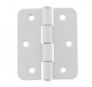 Петля накладная ПН5-60, белая, 4 шт, (Металлист) Россия