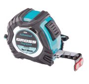 Рулетка Magnetisch 5 м х 25 мм, обрезиненный корпус, автоматическая фиксация, Нейлоновое покрытиеыти