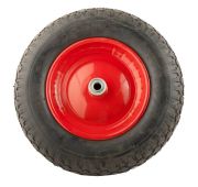 Колесо PR 3501-16 пневматическое D 350мм д. 16мм ось 95мм