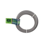 Леска для триммера квадратная витая, армированная алюминием, 2.4 мм х 10 м, Россия Сибртех