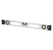 Уровень алюминиевый «Рельс», 1500 мм, 3 глазка (1 поворотный) Matrix