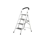 Стремянка металлическая, 4 широкие ступени