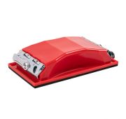 Брусок для шлифования, 160 х 85 мм, пластиковый с зажимами