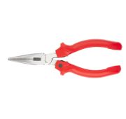 Длинногубцы прямые Standard, 160 мм, шлифованные, пластмассовые рукоятки Matrix