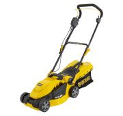 Газонокосилка электрическая GM-1200, 1200 Вт, ширина 32 см, 3 уровня, травосборник 25 л. Denzel