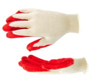 Перчатки трикотажные, облив из натурального латекса, 13 класс // Россия