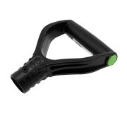 Усиленная V-образная рукоятка (черная) для лопат и вил, d-36 Россия// Сибртех