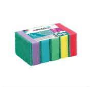 Губки для посуды Optima, 90 x 64 x 25 мм, 5 шт., Home Palisad