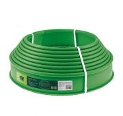 Бордюр «Лента», 10 х 1000 см, полиэтиленовый, зеленый, Россия, Сибртех