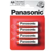 Батарейка Тип «АА» Panasonic Zinc Carbon R6RZ 4шт/бл