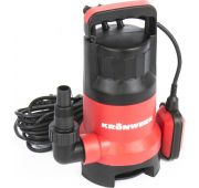 Дренажный насос для грязной воды KP800, 800 Вт, подъем 8 м, 13000 л/ч Kronwerk