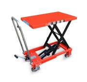 Тележка с подъёмным столом SPS 350 г/п 350кг, в/п 1300мм, (500х910мм)