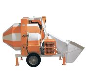 Бетоносмеситель СБР-1200А, дизельный двигатель, 25-30 м3/ч, 1200 л, 15 кВт.