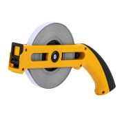 Рулетка геодезическая 50 м х 13 мм, открытый корпус, металлическая лента// Denzel