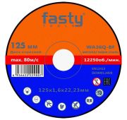 Круг отр. по металлу/нерж. Fasty 125х2,0х22,23 A36Q-BF F41