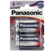 Батарейка тип «D» Panasonic LR 20 Everyday 2шт/бл
